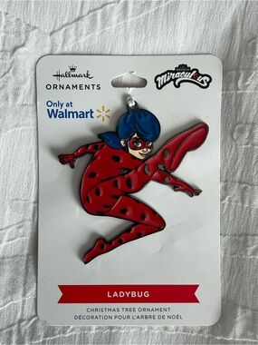 Hallmark Miraculous Ladybug Metal Christmas Ornament ZAG NEW